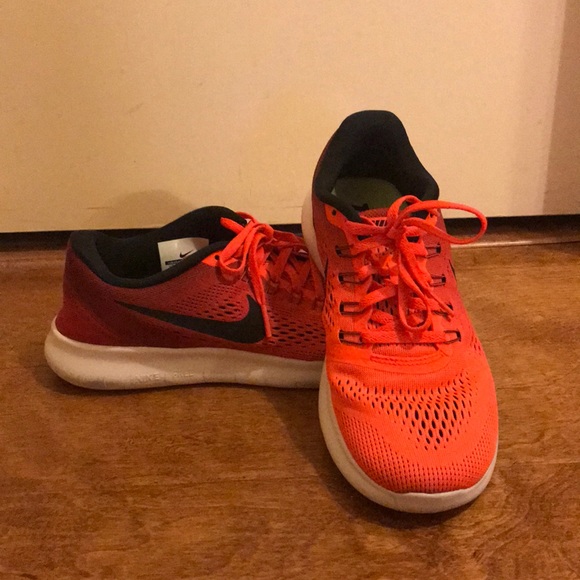 orange ombre nike shoes